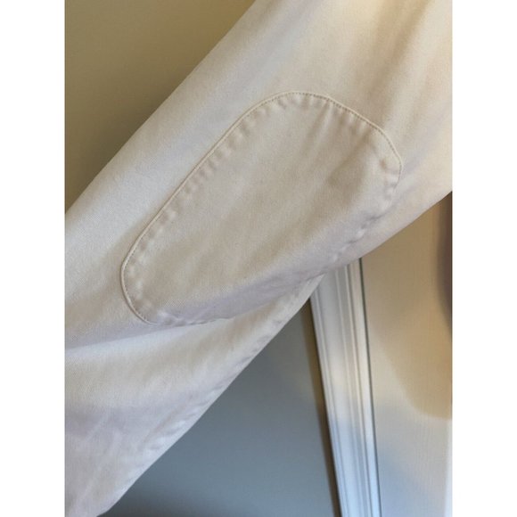 Orvis Mens XL Long Sleeve Mock Neck Pullover Ivory - Picture 4 of 6